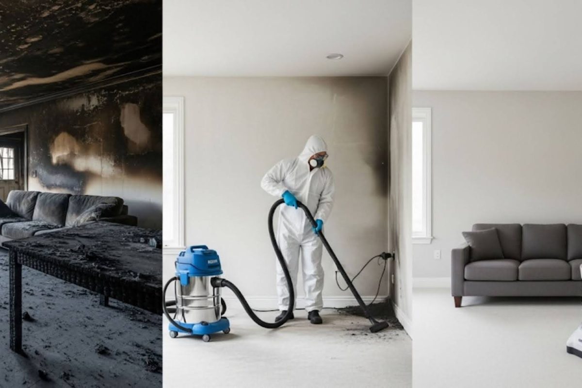 Step by Step Guide to Smoke & Fire Damage Restoration