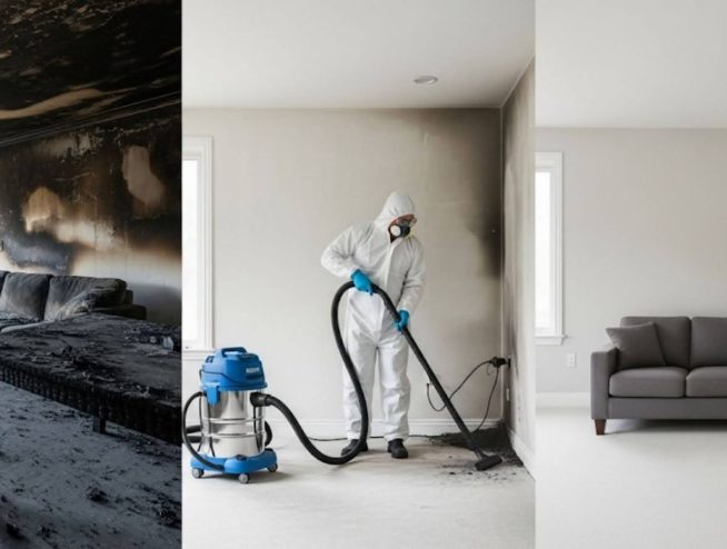 Step by Step Guide to Smoke & Fire Damage Restoration